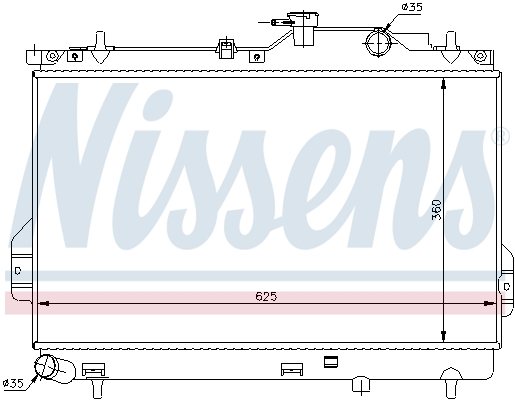 Nissens Radiateur 67484