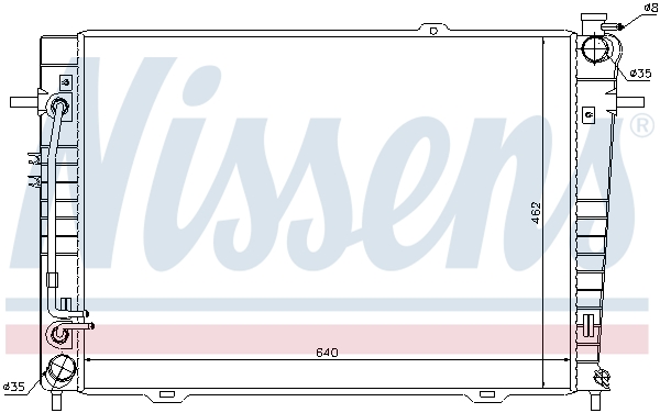 Nissens Radiateur 67486