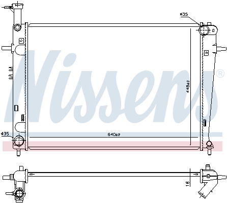 Nissens Radiateur 675003