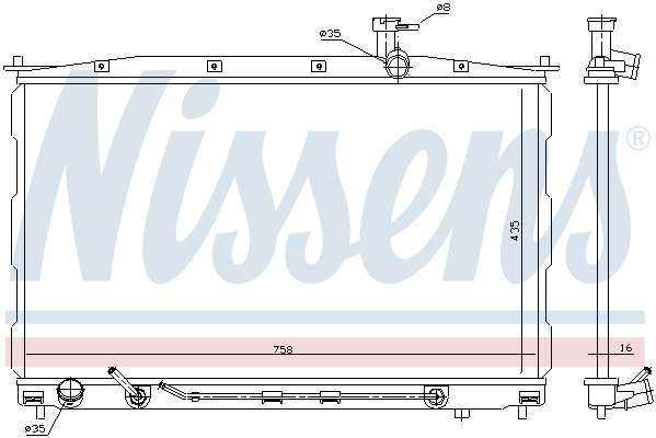 Nissens Radiateur 67505