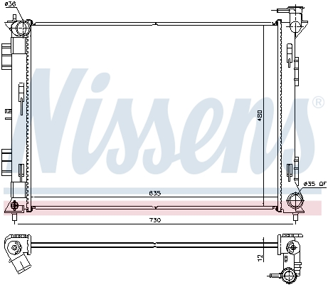 Nissens Radiateur 675052