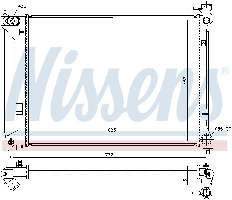 Nissens Radiateur 675064