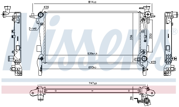 Nissens Radiateur 675066