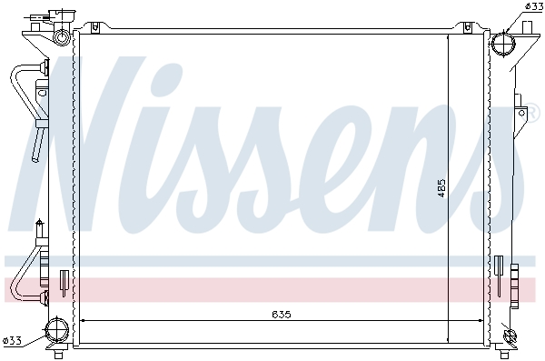 Nissens Radiateur 67507