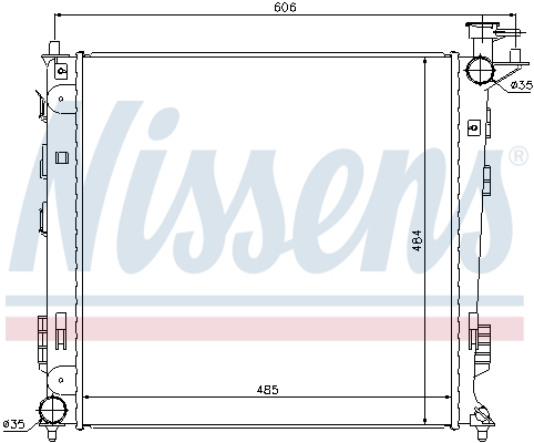 Nissens Radiateur 67517