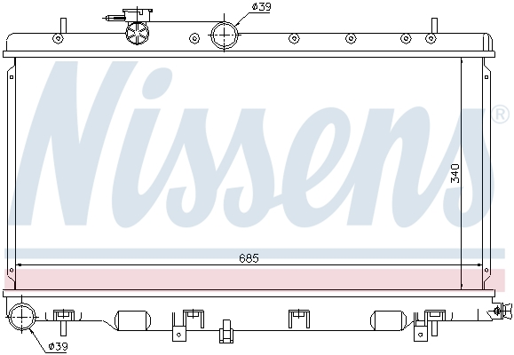 Nissens Radiateur 67709