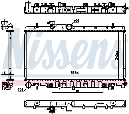 Nissens Radiateur 67711