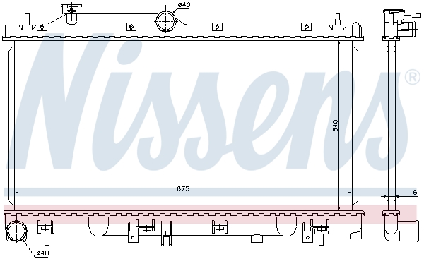 Nissens Radiateur 67719