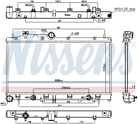 Nissens Radiateur 67720