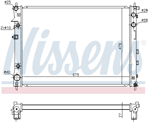 Nissens Radiateur 67727