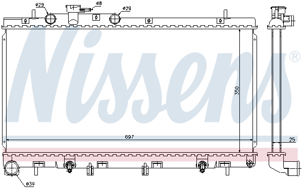 Nissens Radiateur 67729