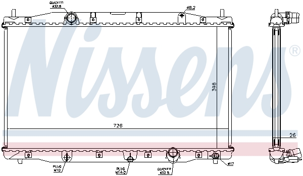 Nissens Radiateur 68092