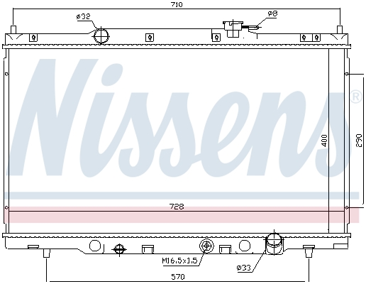 Nissens Radiateur 68103