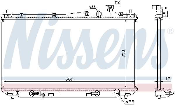 Nissens Radiateur 68115