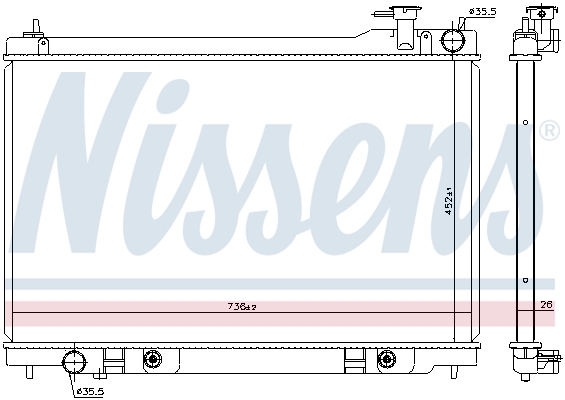 Nissens Radiateur 68119