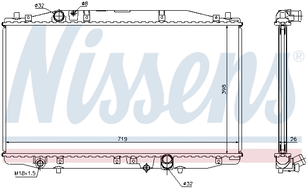 Nissens Radiateur 68131