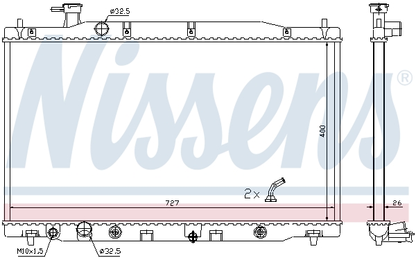 Nissens Radiateur 681372