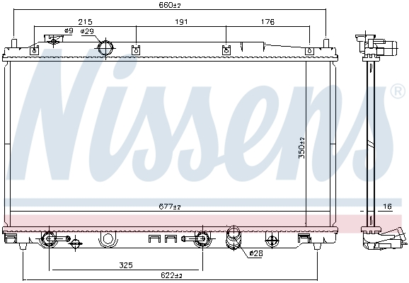 Nissens Radiateur 681374