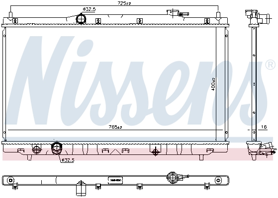 Nissens Radiateur 681375