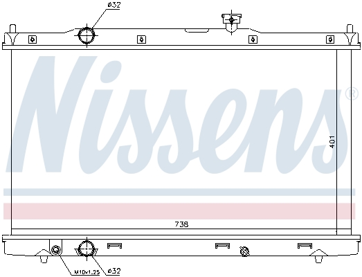 Nissens Radiateur 681376