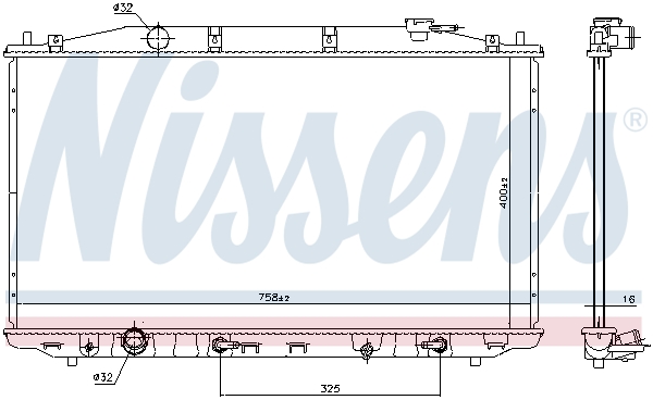 Nissens Radiateur 68138