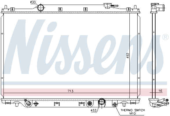 Nissens Radiateur 681382
