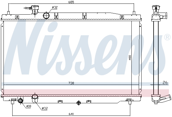 Nissens Radiateur 681386