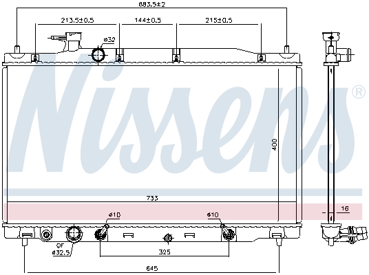 Nissens Radiateur 681405
