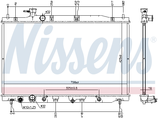 Nissens Radiateur 681406