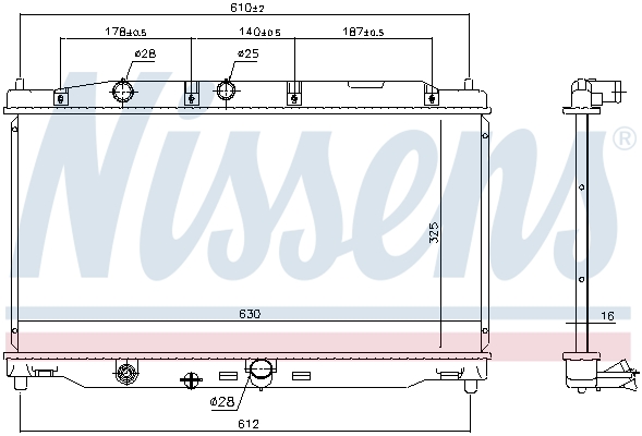 Nissens Radiateur 681409