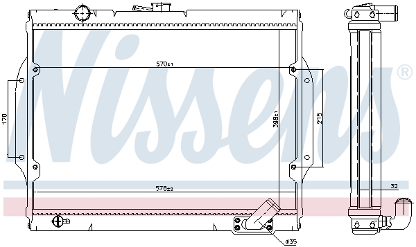 Nissens Radiateur 68156