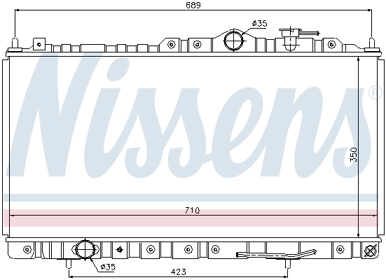 Nissens Radiateur 68180