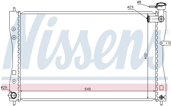 Nissens Radiateur 68185