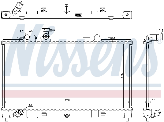 Nissens Radiateur 68507