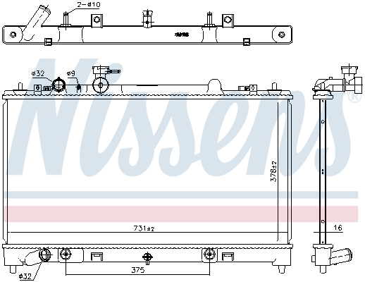 Nissens Radiateur 68531