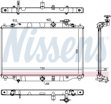 Nissens Radiateur 68532