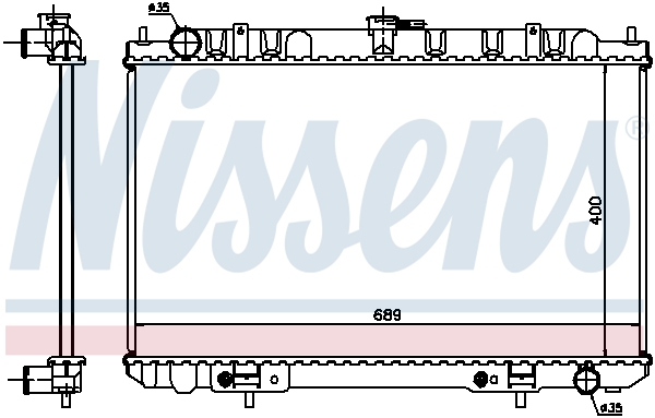 Nissens Radiateur 68713