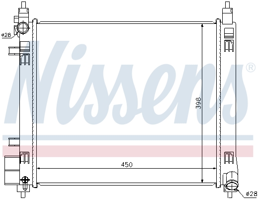 Nissens Radiateur 68720