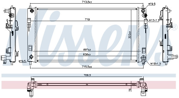 Nissens Radiateur 68737