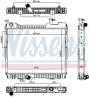 Nissens Radiateur 68742