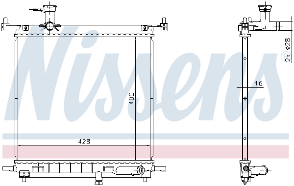 Nissens Radiateur 68770