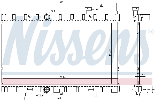 Nissens Radiateur 68789