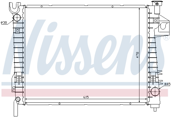 Nissens Radiateur 69018