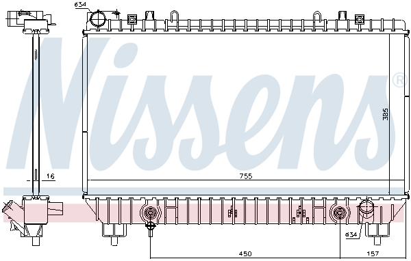 Nissens Radiateur 69096