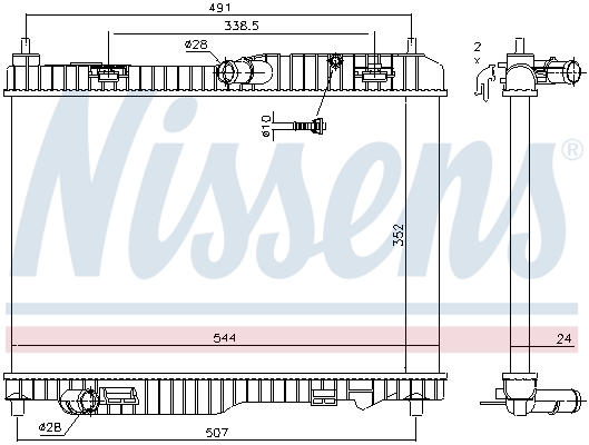 Nissens Radiateur 69233