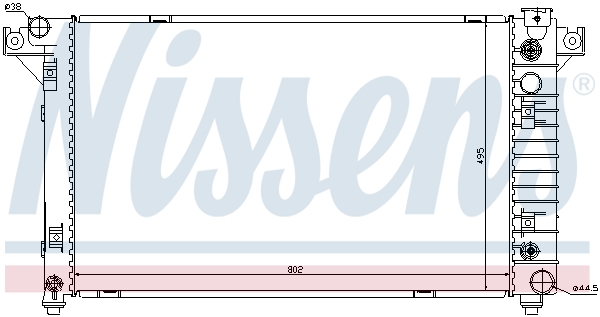 Nissens Radiateur 69208