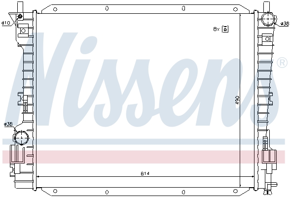 Nissens Radiateur 69222