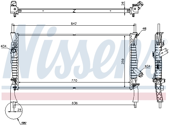 Nissens Radiateur 69226