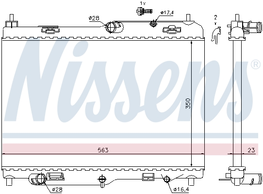 Nissens Radiateur 69234
