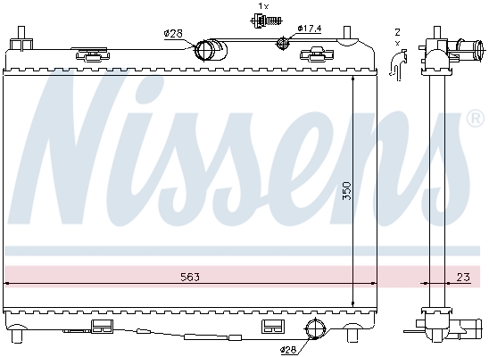 Nissens Radiateur 69235